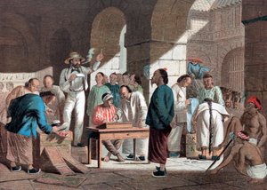 Sale of English Goods in Canton