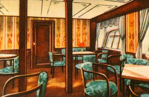 Saloon on Board a Zeppelin, 1932