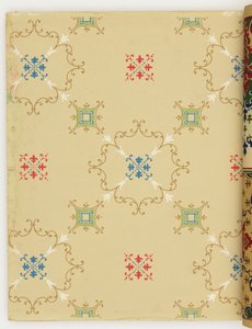 Sample Book, Alfred Peats Prize Wallpaper