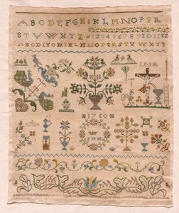 Sampler, 1750 by Unbekannt