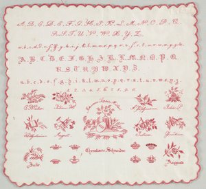 Sampler, 1831 by Unbekannt