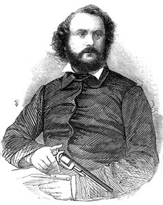Samuel Colt, inventor of the Colt revolver by Unbekannt