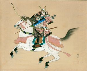 Samurai Warrior riding a horse