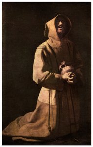Sanctity: St Francis in Meditation, 1635-1639