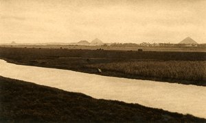 Saqqara - The Pyramids of Dashur, c1918-c1939