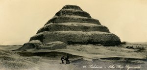 Saqqara - The Step Pyramid by Unbekannt