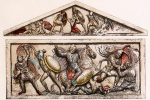 Sarcophagus, 4th century BC by Unbekannt