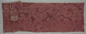 Satin Textile, Late 1600s by Unbekannt