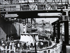 Sayano-Shushenskaya Hydroelectric Station, USSR by Unbekannt