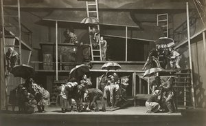 Scene from The Witch by Abraham Goldfaden, State Jewish Chamber Theater, Moscow by Unbekannt