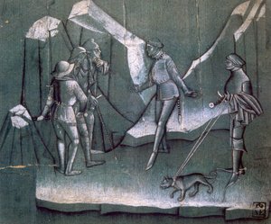 Scene from a Story of Chivalry, c1400