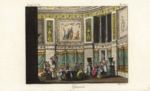 Scene in a gynaeceum, women