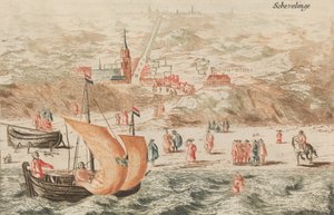 Schevelinge, in: Tooneel Der Voornaamste Nederlands Huizen, En Lust Hoven, Naar T Leven, n.d. by Unbekannt