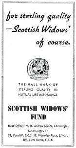 Scottish Widows Fund, 1938 by Unbekannt