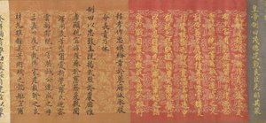 Scroll of Commission, dated 1862 by Unbekannt