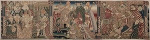 Sections of an Embroidered Frieze