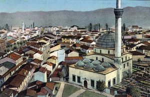Serbia, Monastir: view of a mosque, Monastir is now called Bitola and is located in Macedonia - Postcard 1914-1918 by Unbekannt