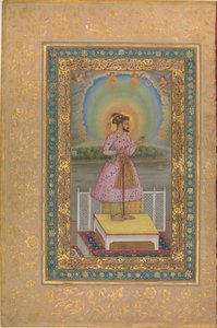 Shah Jahan on a Terrace by Unbekannt