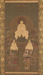Shakyamuni Triad with the Sixteen Protectors of the Great Wisdom Sutra