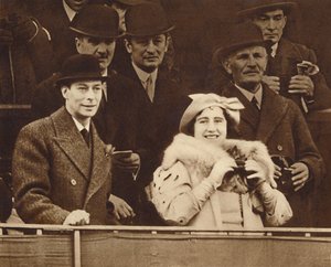 Sharing a Joke at Aintree