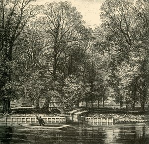 Sheep Bridge and Sixth Form Bench
