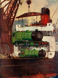 Shipping Locomotives, c1930