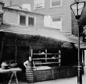 Shop and Solar, Clare Market, London, Since Demolished