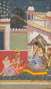 Shri Raga: Folio from a Ragamala Series (Garland of Musical Modes), mid-17th century