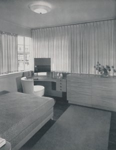 Simple and Practical Lines Characterise This Bedroom