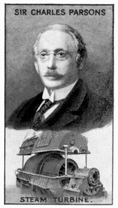 Sir Charles Algernon Parsons, Irish engineer