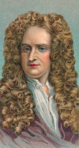 Sir Isaac Newton, English mathematician, astronomer and physicist by Unbekannt