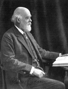 Sir Oliver Joseph Lodge 1851-1940, English physicist and writer, early 20th century