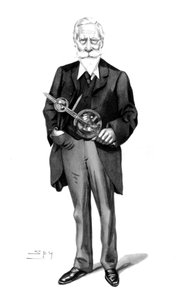Sir William Crookes, English physicist and chemist, c 1900s by Unbekannt