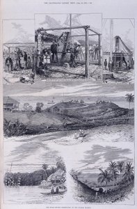 Solar Eclipse Observatory, Nicobar Islands, c1875 by Unbekannt