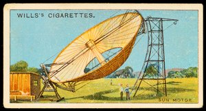 Solar motor by Aubrey Eneas of Boston, c1905-c1910 by Unbekannt
