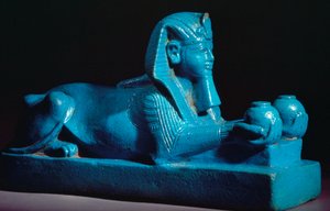 Sphinx of Amenhotep III, 15th-14th century BC by Unbekannt
