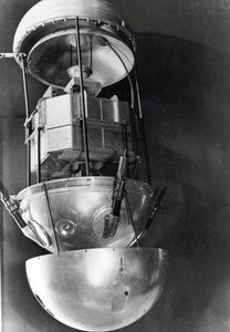 Sputnik 1, Russian Satellite, 1957 by Unbekannt