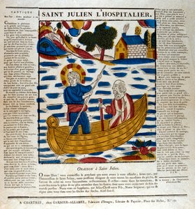 St Julian, Patron Saint of Travellers by Unbekannt