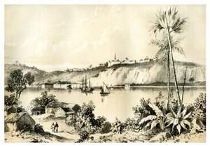 St Paul de Loanda Luanda, Angola, c1854 by Unbekannt