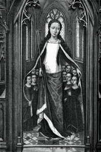 St Ursula and the Holy Virgins, from the Reliquary of St Ursula by Unbekannt