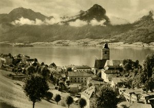St Wolfgang im Salzkammergut, Upper Austria, c1935