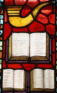 Stained Glass: Rosh Hashana, the Jewish New Year, Budapest by Unbekannt