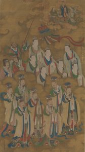 Star deities of the northern and central dippers, dated 1454