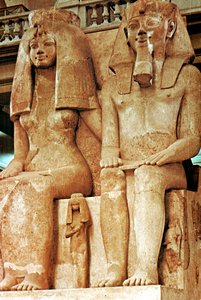 Statue, Amenophis III, Egypt, 18th Dynasty