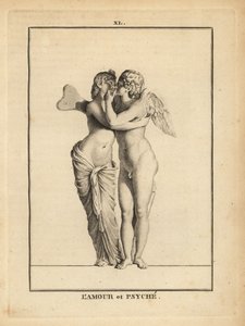 Statue of Eros and Psyche Kissing