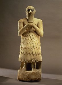 Statuette of the Official or Steward Ebih-Il Worshipping the Goddess Ishtar by Unbekannt