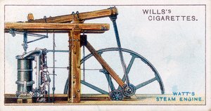 Steam engine by James Watt, 1915 by Unbekannt