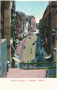 Strada Levante - Valletta - Malta, c1900