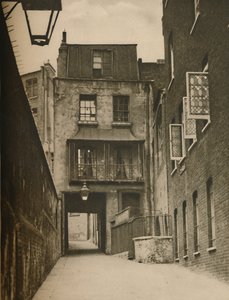Strand Lane and the Entrance to the Roman Bath, c1935