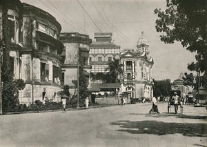 Strand Road, Rangoon - Post Office, Imperial Bank of India, Custom House in Distance, 1900 by Unbekannt